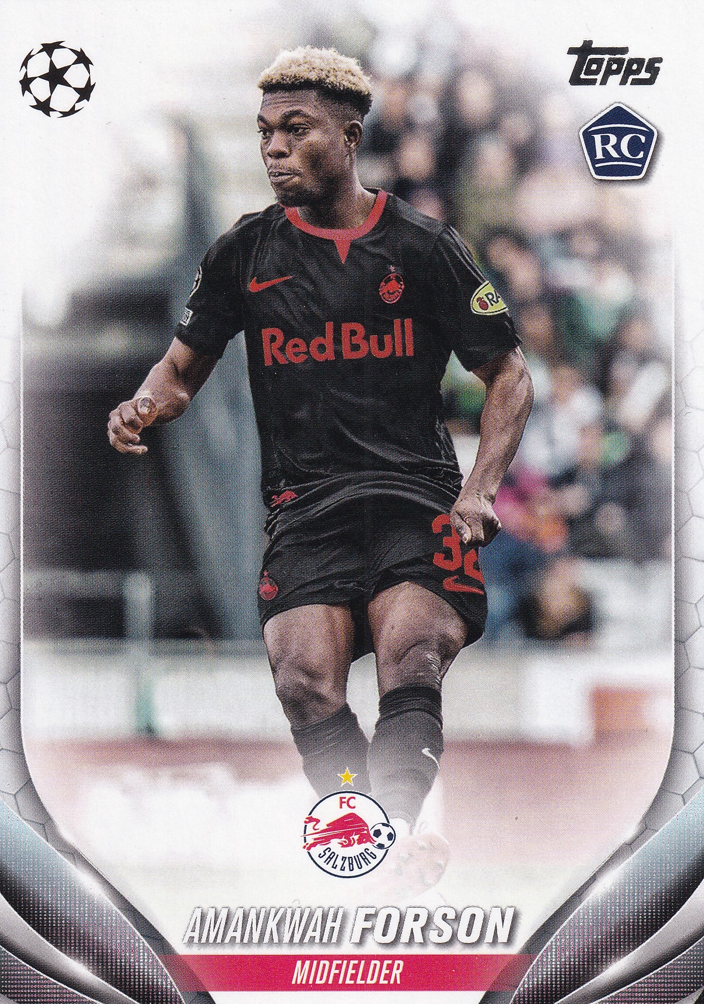 118. AMANKWAH FORSON - FC SALZBURG - ROOKIE CARD