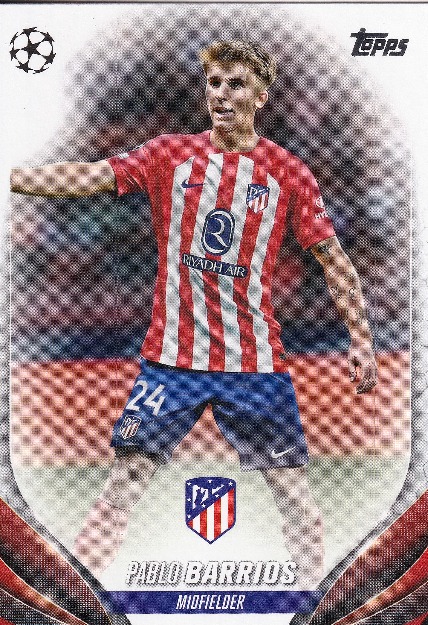 139. PABLO BARRIOS - ATLETICO MADRID