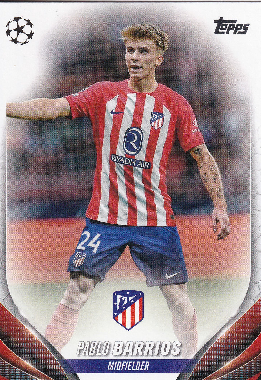 139. PABLO BARRIOS - ATLETICO MADRID