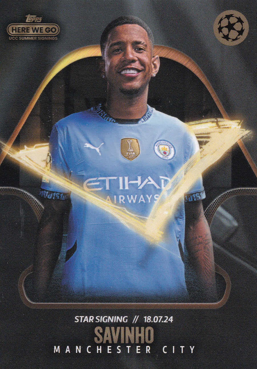 SAVINHO - MANCHESTER CITY - STAR SIGNING