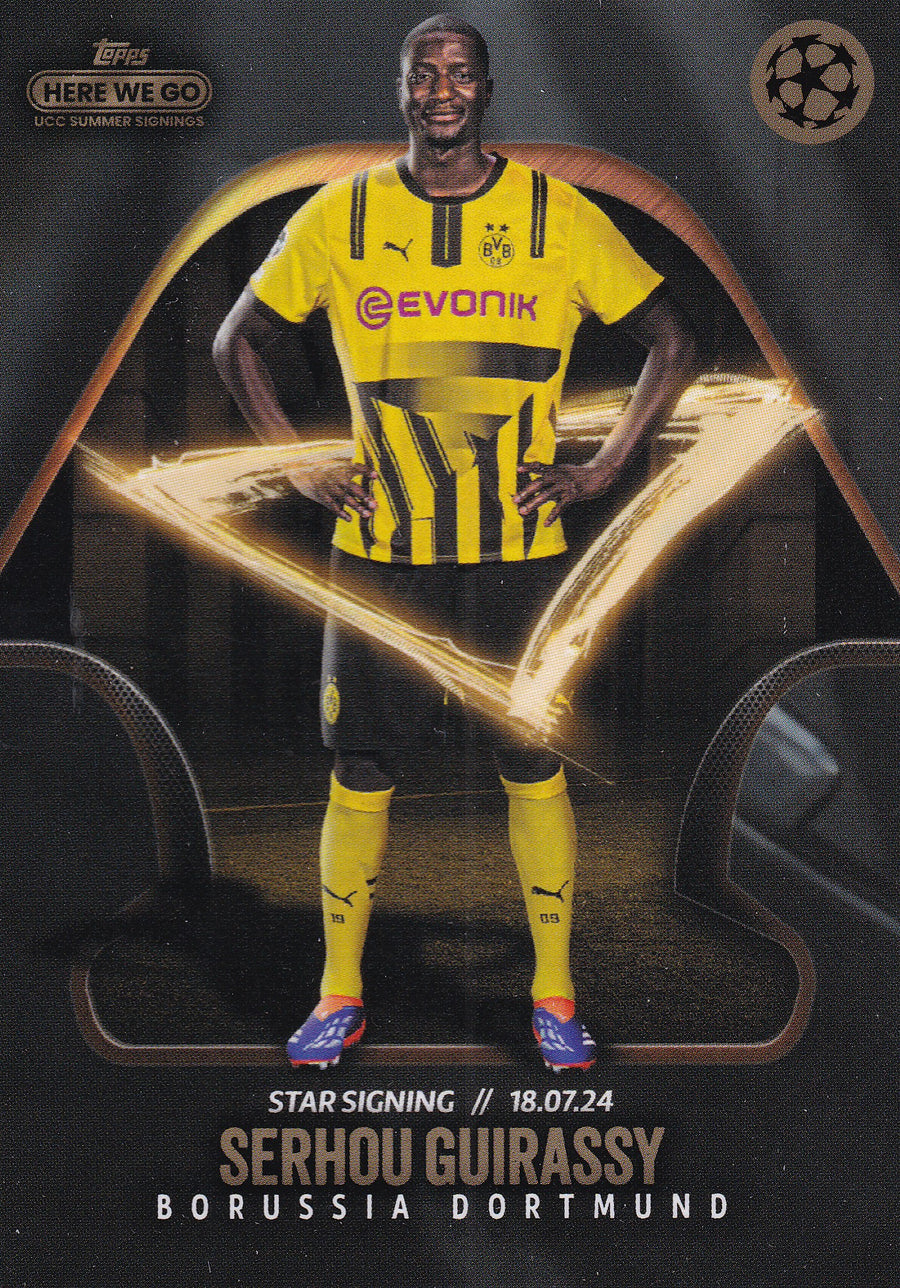 SERHOU GUIRASSY - BORUSSIA DORTMUND - STAR SIGNING
