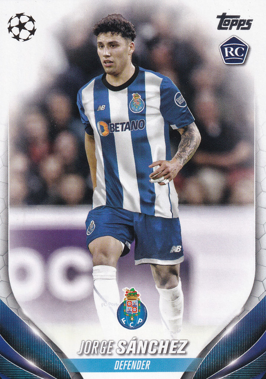 198. JORGE SANCHEZ - FC PORTO - ROOKIE CARD