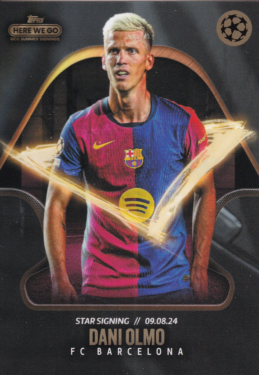 DANI OLMO - FC BARCELONA - STAR SIGNING