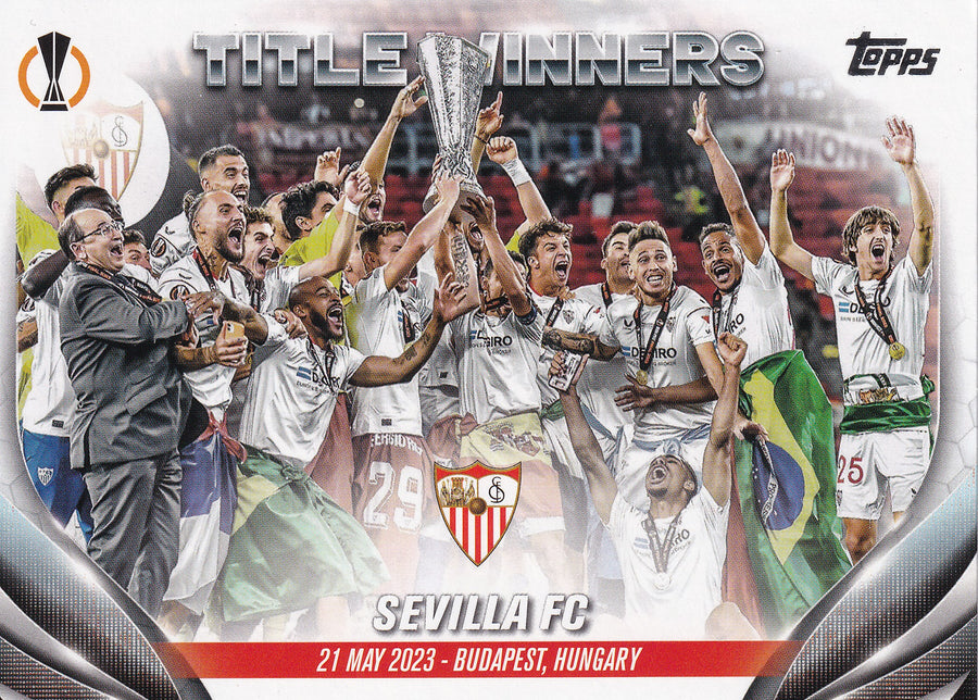 121. SEVILLA FC - TITLE WINNERS - 21. MAY 2023 - BUDAPEST. HUNGARY