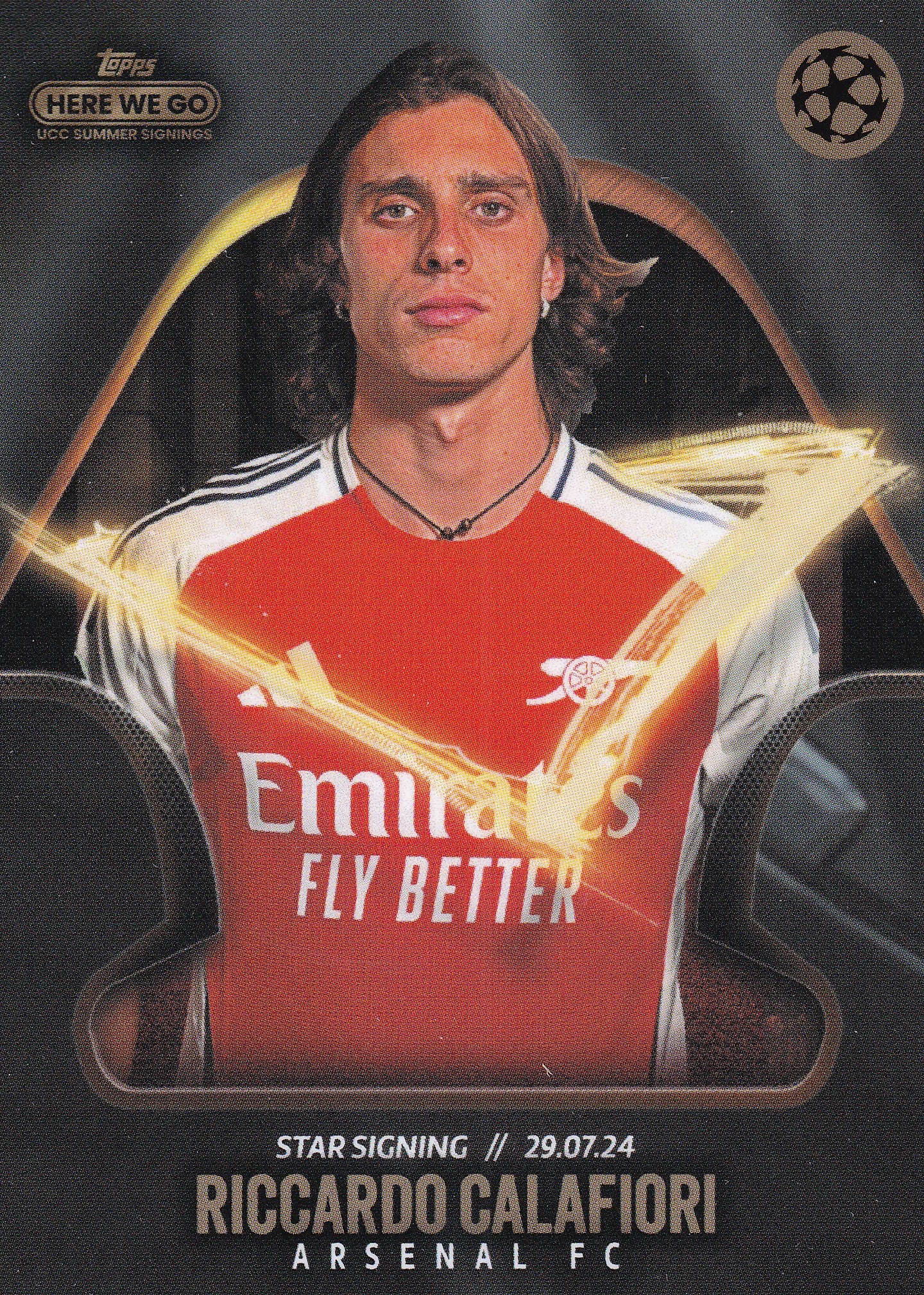 RICCARDO CALAFIORI - ARSENAL FC - STAR SIGNING