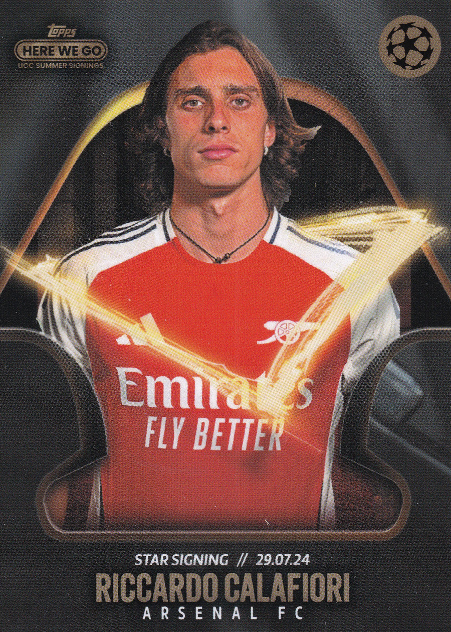 RICCARDO CALAFIORI - ARSENAL FC - STAR SIGNING