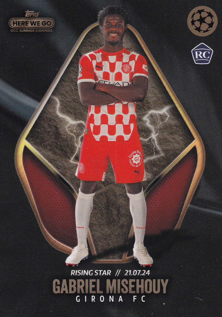 GABRIEL MISEHOUY - GIRONA FC - ROOKIE CARD - RISING STAR
