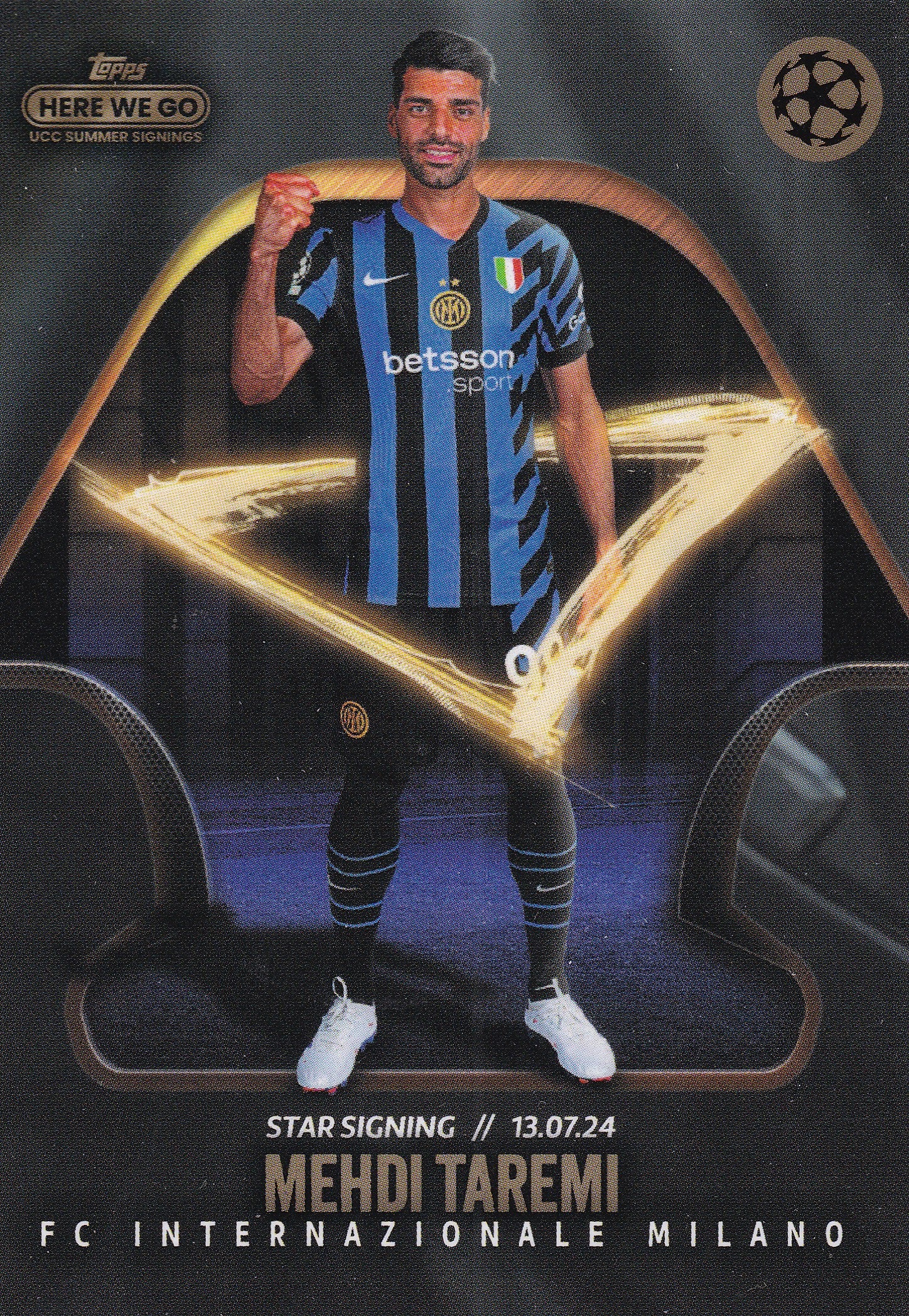 MEHDI TAREMI - FC INTERNAZIONALE MILANO - STAR SIGNING