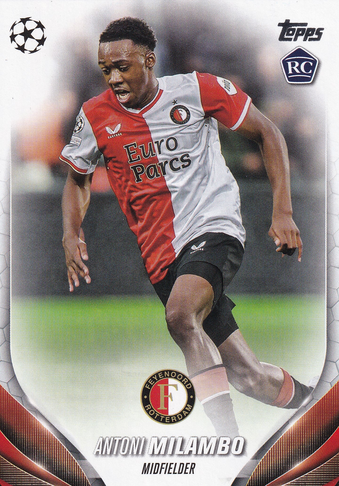 140. ANTONI MILAMBO - FEYENOORD - ROOKIE CARD