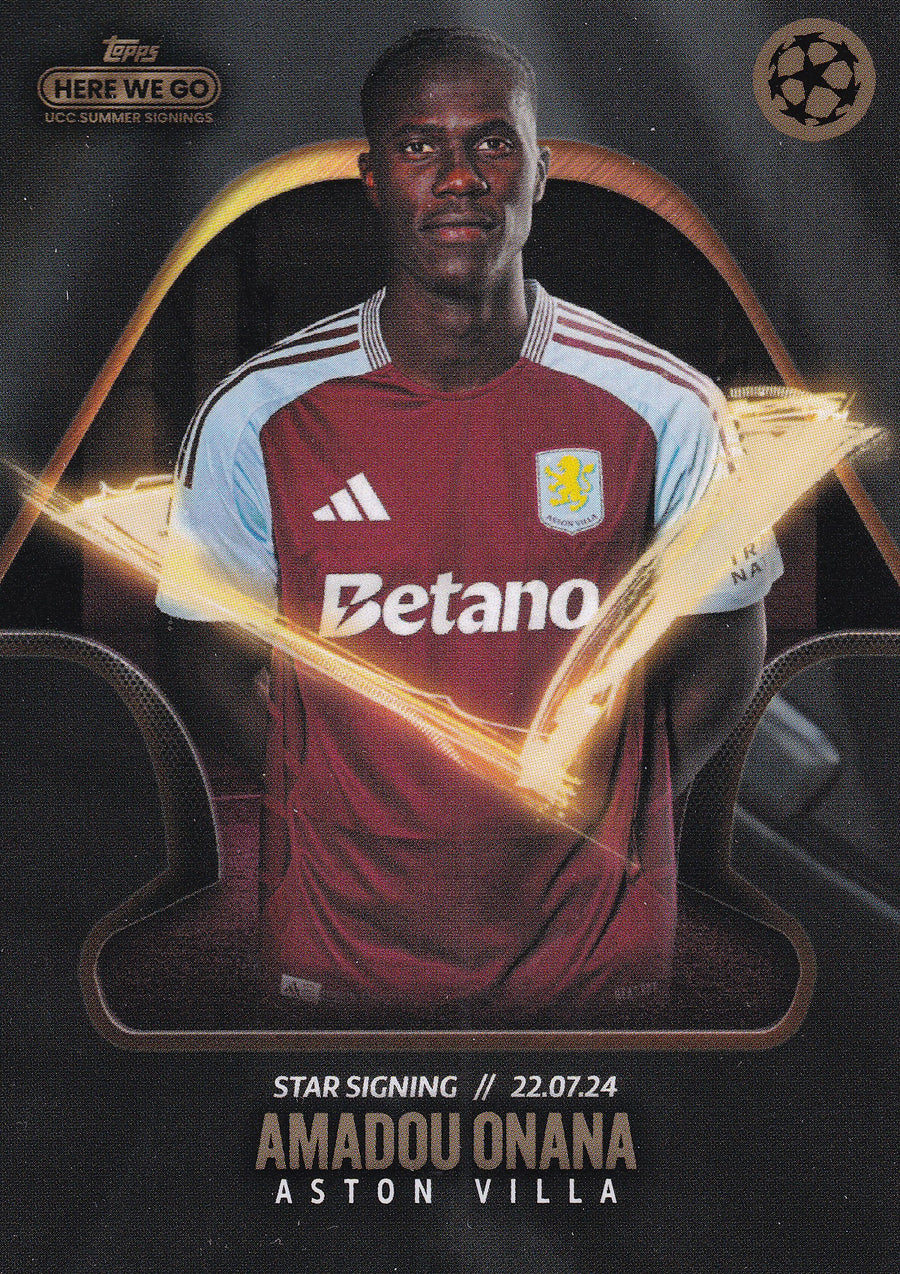 AMADOU ONANA - ASTON VILLA - STAR SIGNING