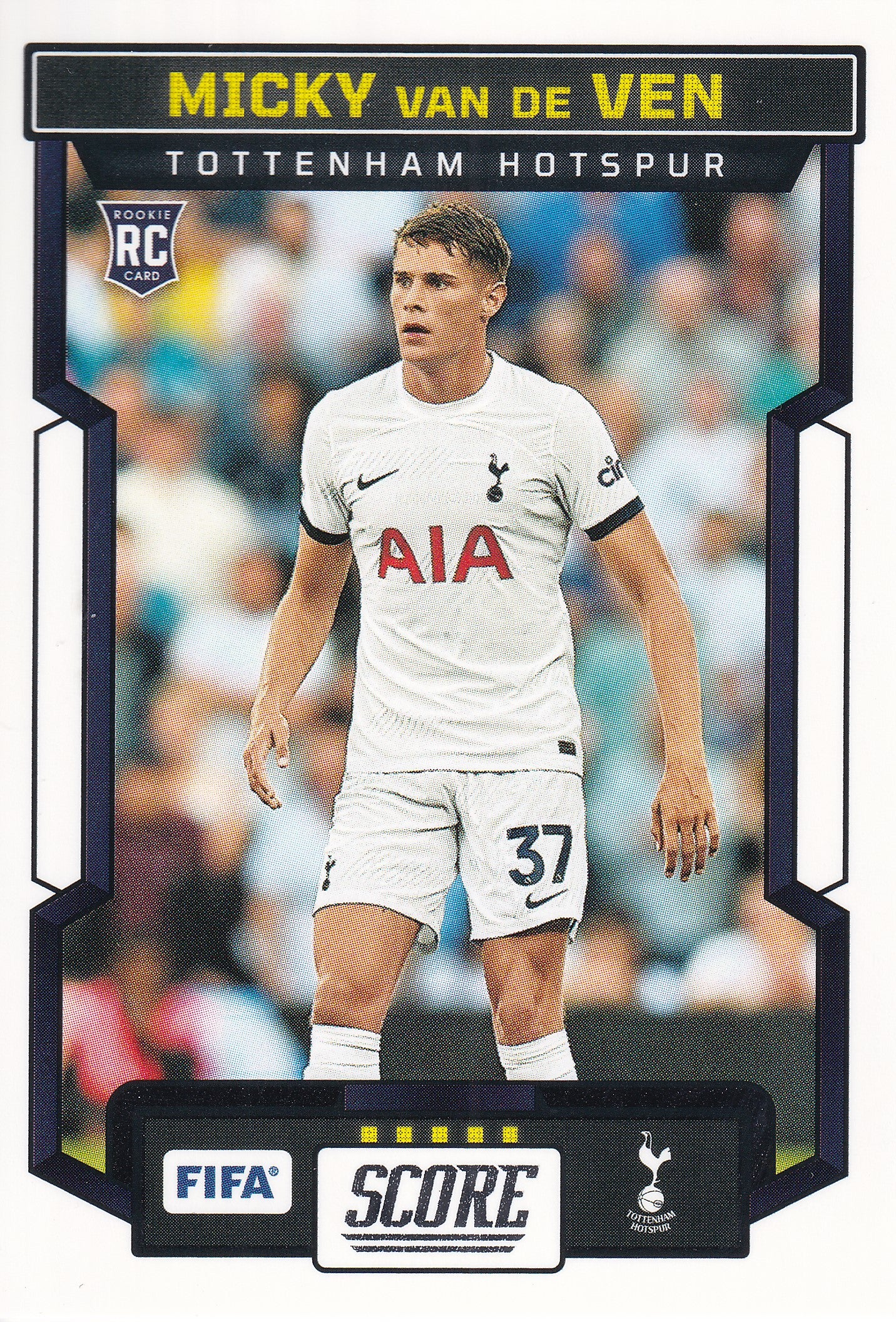 195. MICKY VAN DE VEN - TOTTENHAM HOTSPUR - ROOKIE CARD