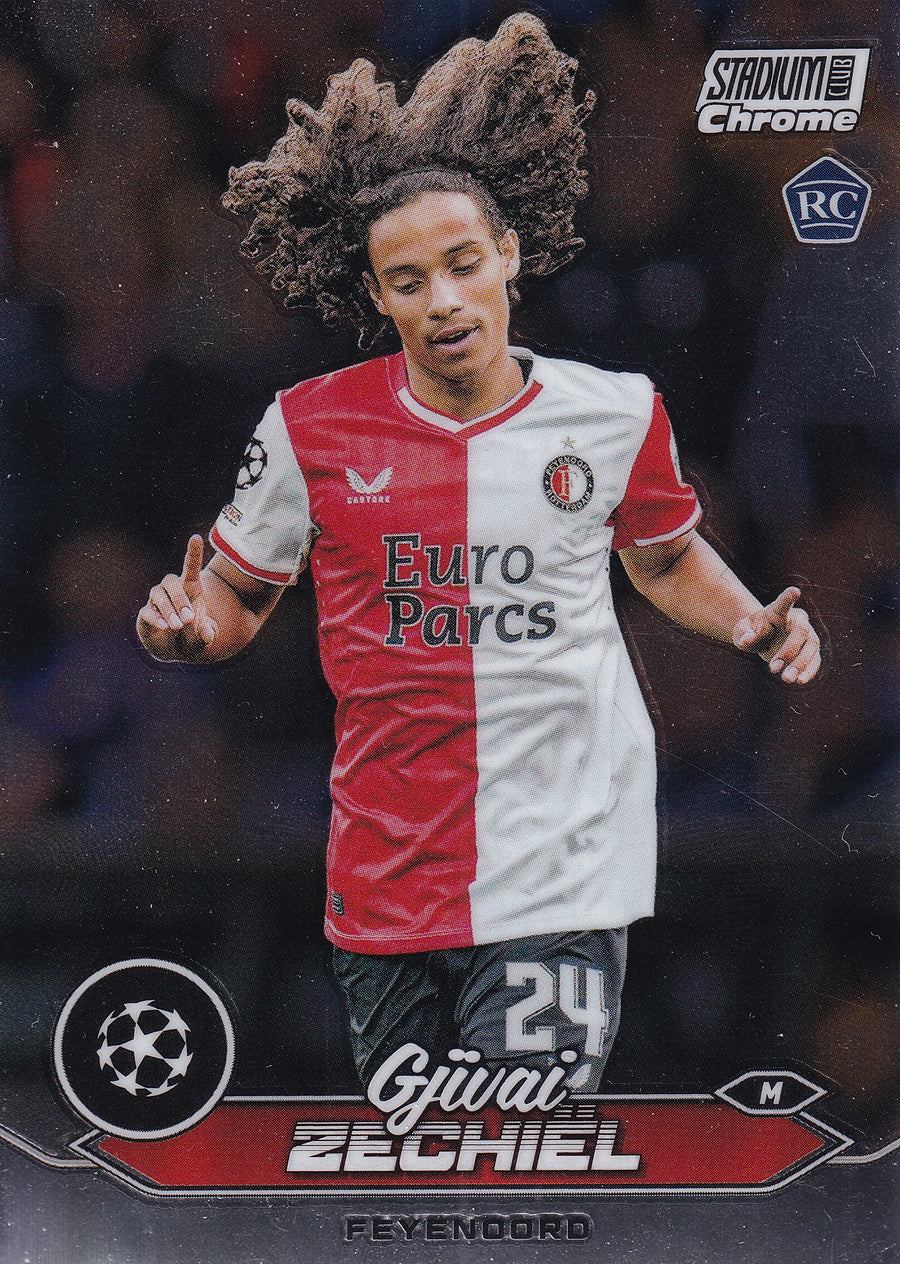 062. GJIUAI ZECHIEL - FEYENOORD - ROOKIE CARD