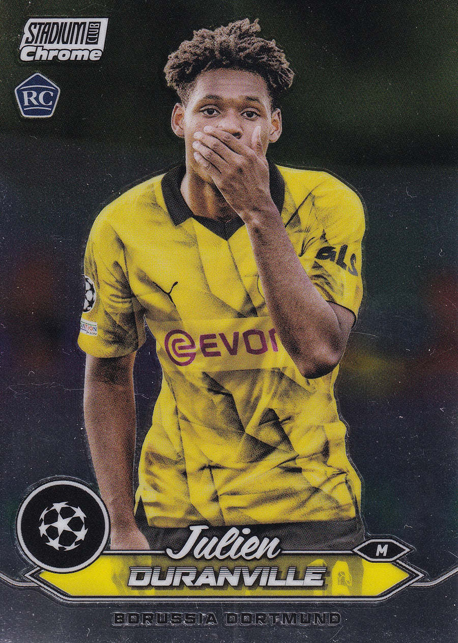016. JULIEN DURANVILLE - BORUSSIA DORTMUND - ROOKIE CARD