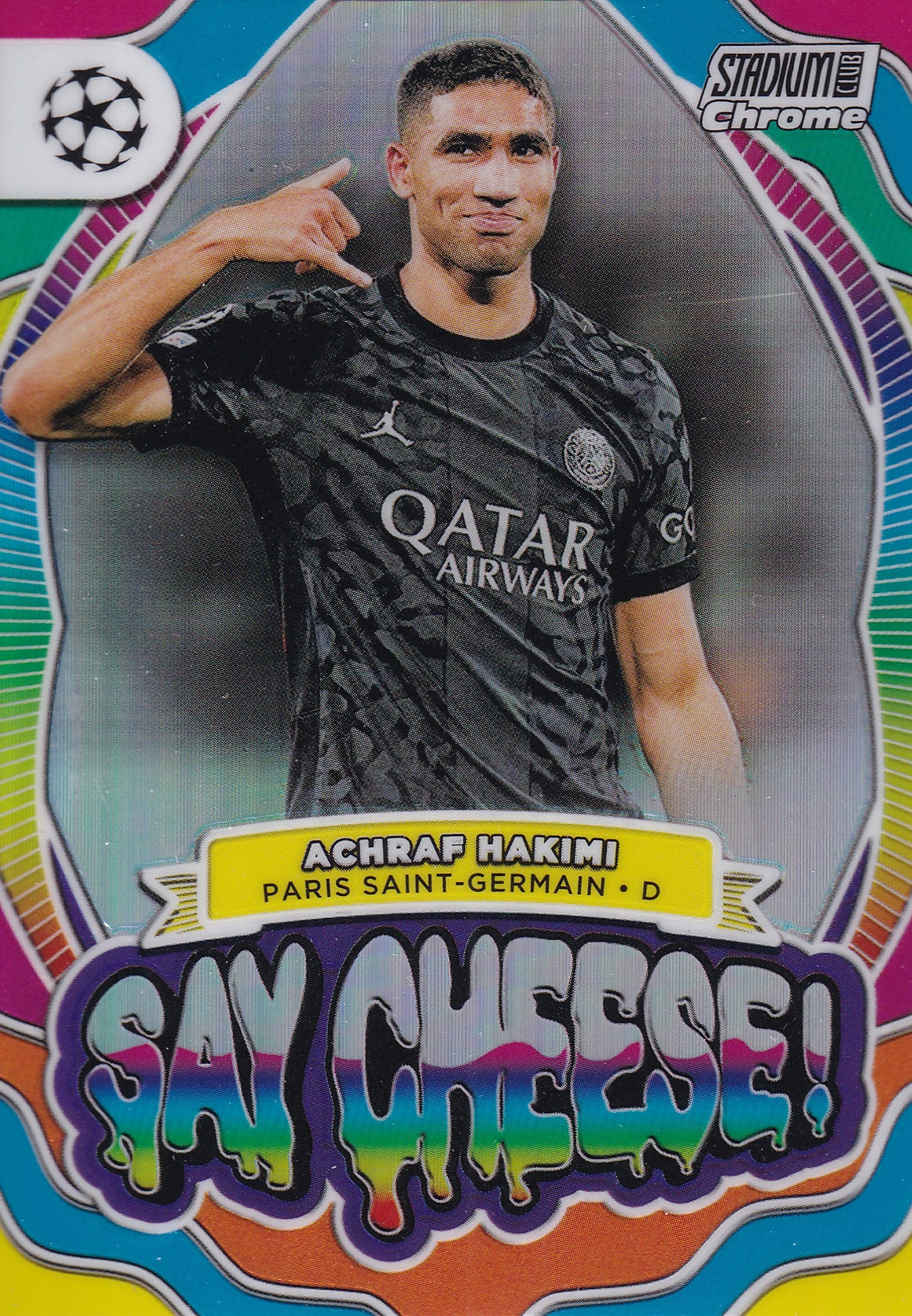 SC-AH. ACHRAF HAKIMI - PARIS SAINT-GERMAIN - SAY CHEESE!