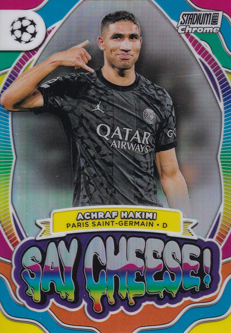 SC-AH. ACHRAF HAKIMI - PARIS SAINT-GERMAIN - SAY CHEESE!
