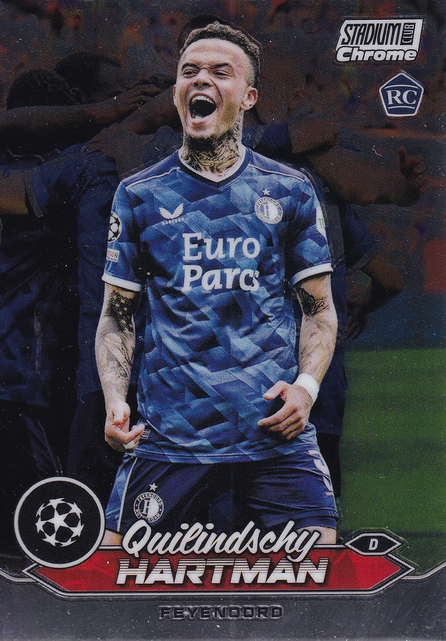 078. QUILINDSCHY HARTMAN - FEYENOORD - ROOKIE CARD
