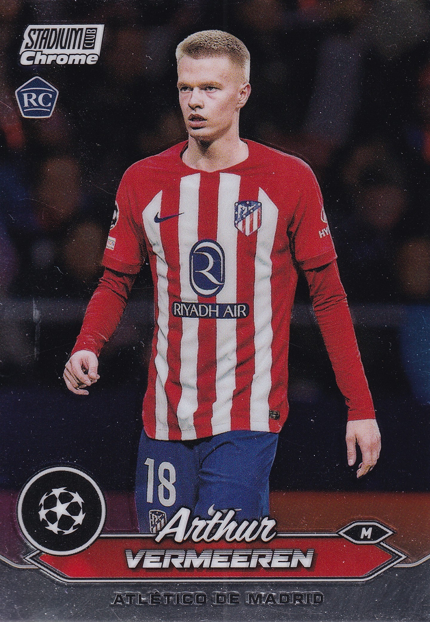 085. ARTHUR VERMEEREN - ATLETICO DE MADRID - ROOKIE CARD