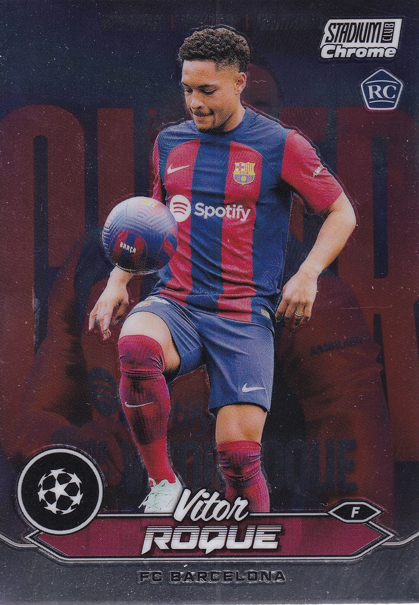 048. VIKTOR ROQUE - FC BARCELONA - ROOKIE CARD