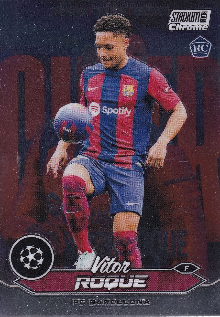 048. VIKTOR ROQUE - FC BARCELONA - ROOKIE CARD