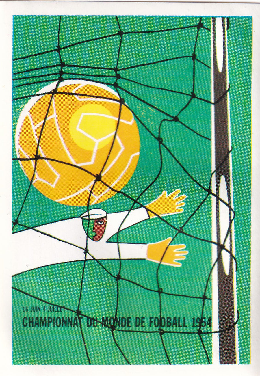 011. WORLD CUP POSTER - 1954 GERMANY