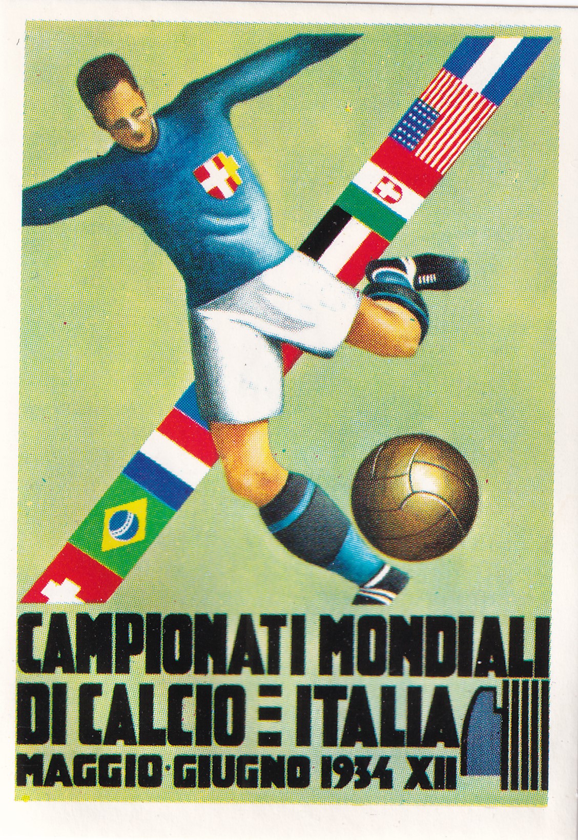 005. WORLD CUP POSTER - 1934 ITALY