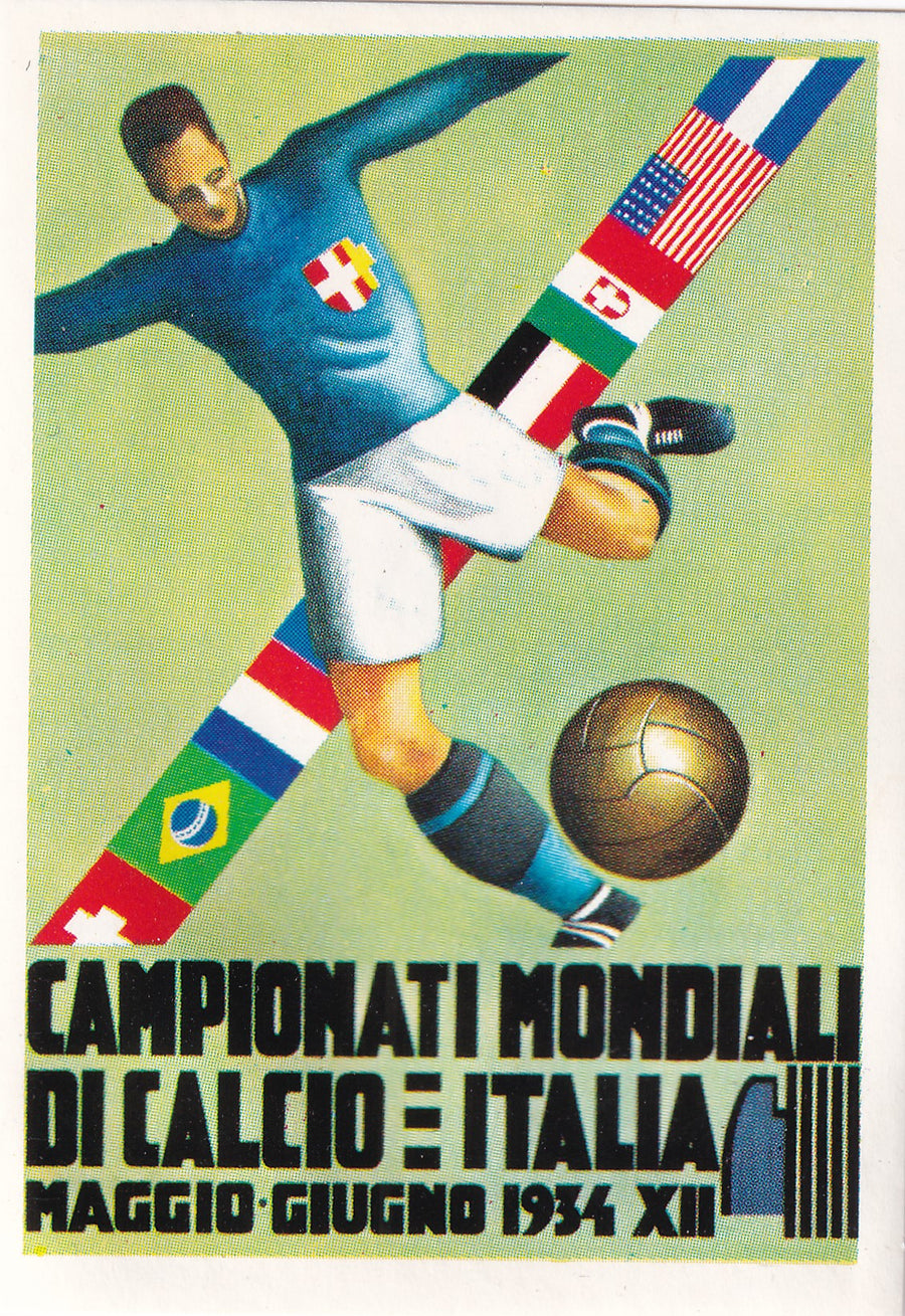 005. WORLD CUP POSTER - 1934 ITALY