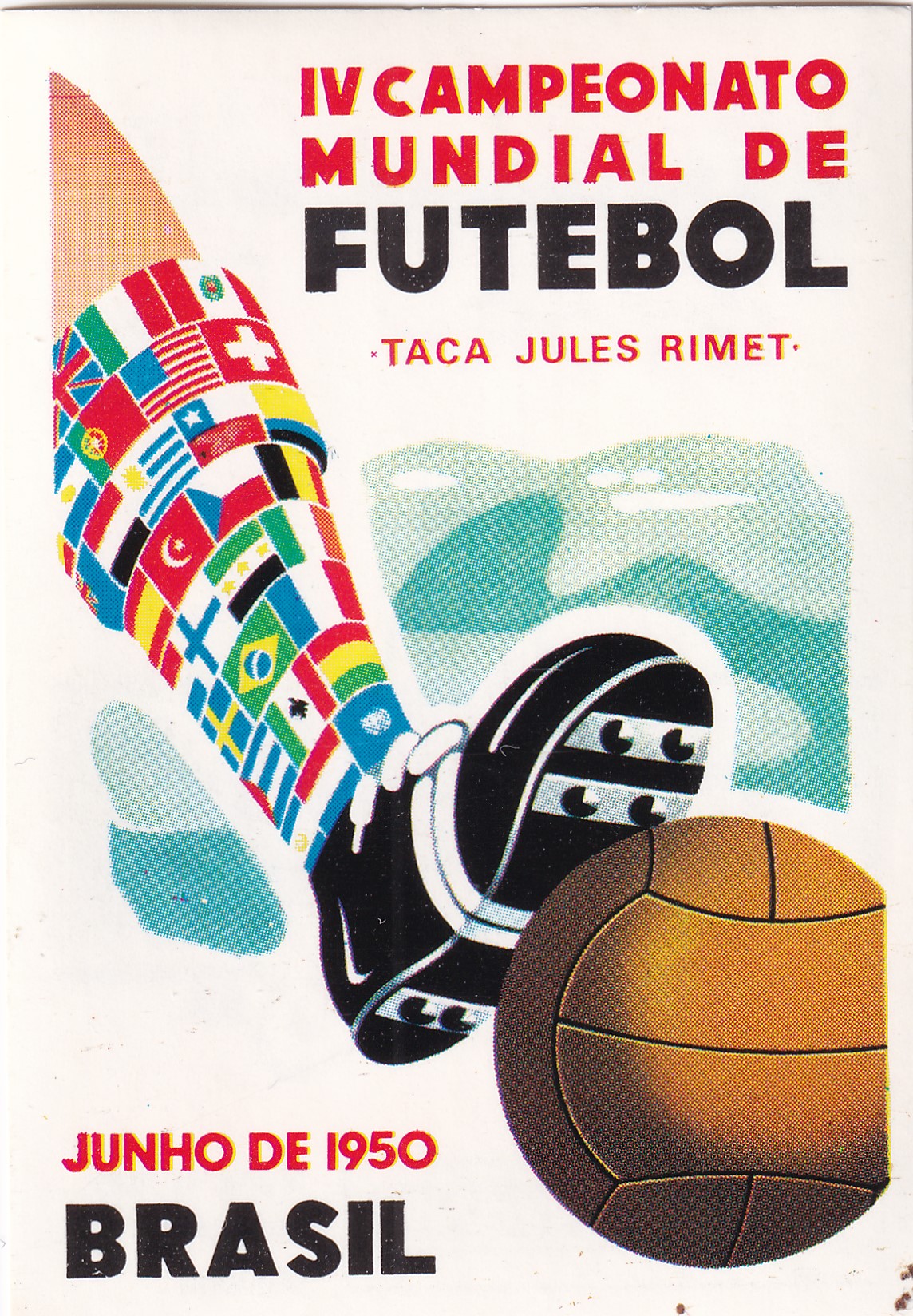 009. WORLD CUP POSTER - 1950 BRASIL