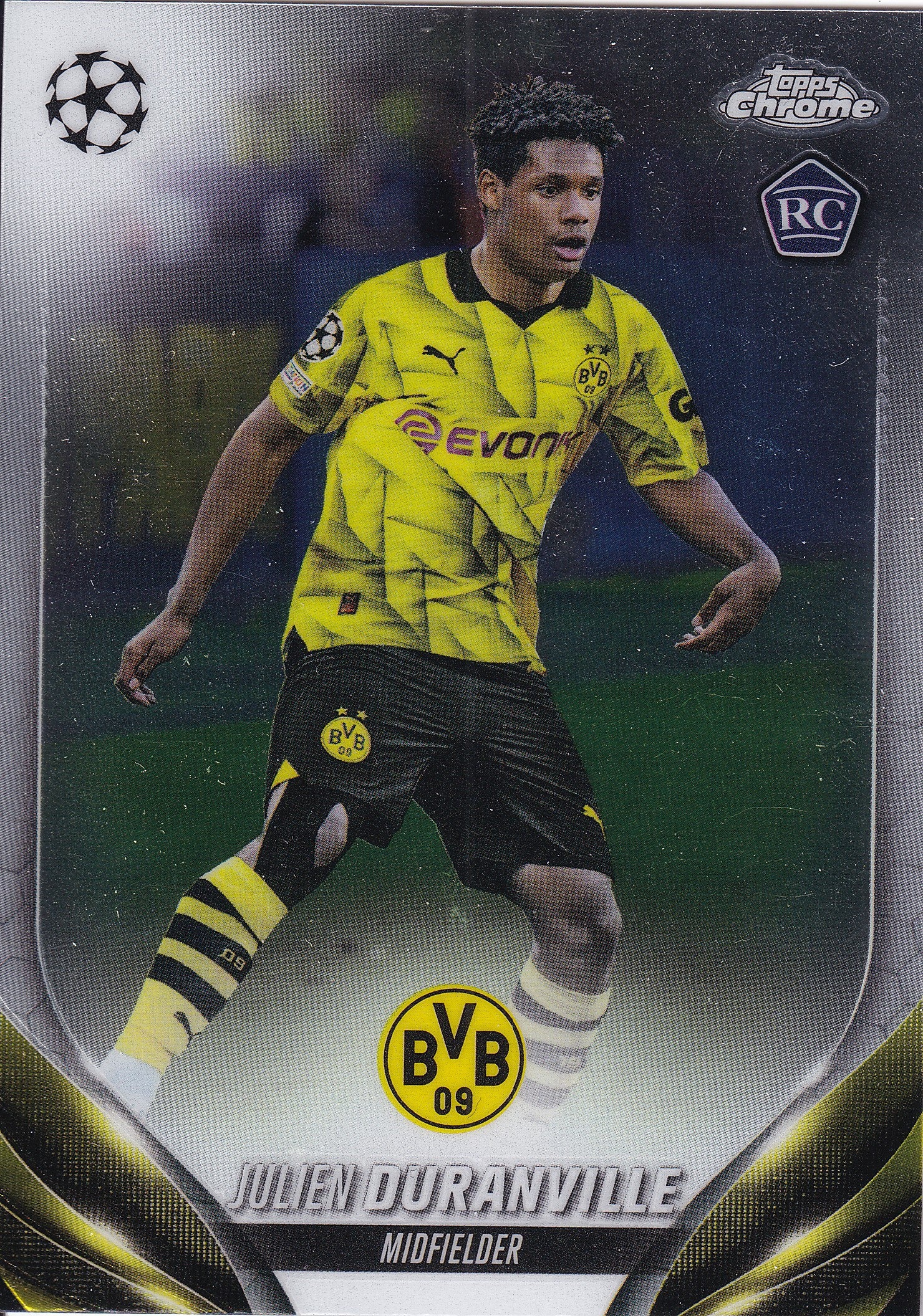 191. JULIEN DURANVILLE - BORUSSIA DORTMUND - ROOKIE CARD