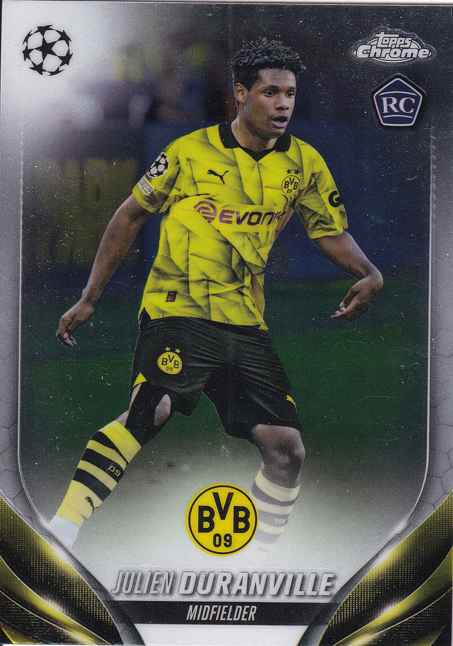 191. JULIEN DURANVILLE - BORUSSIA DORTMUND - ROOKIE CARD