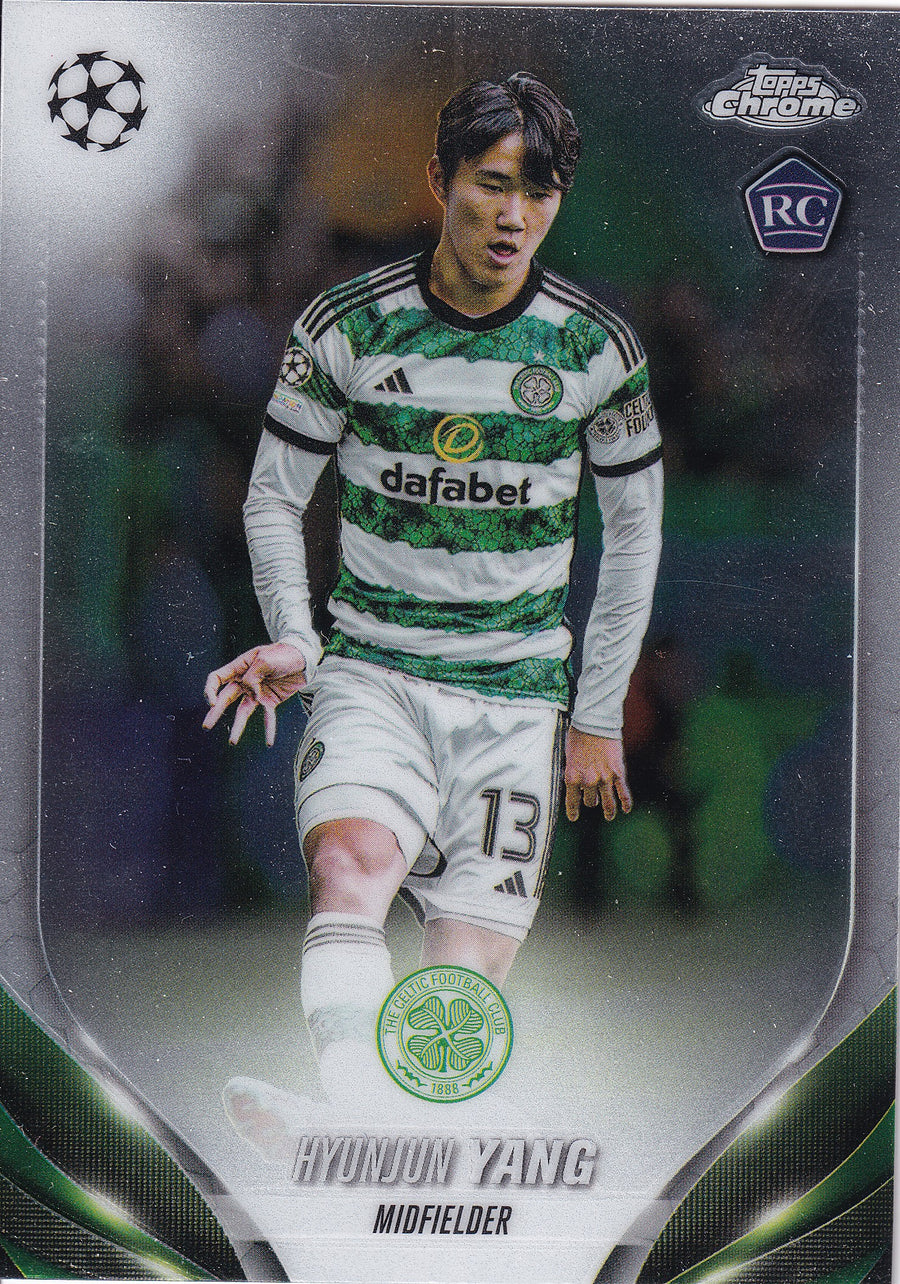 083. HYUNJUN YANG - CELTIC - ROOKIE CARD