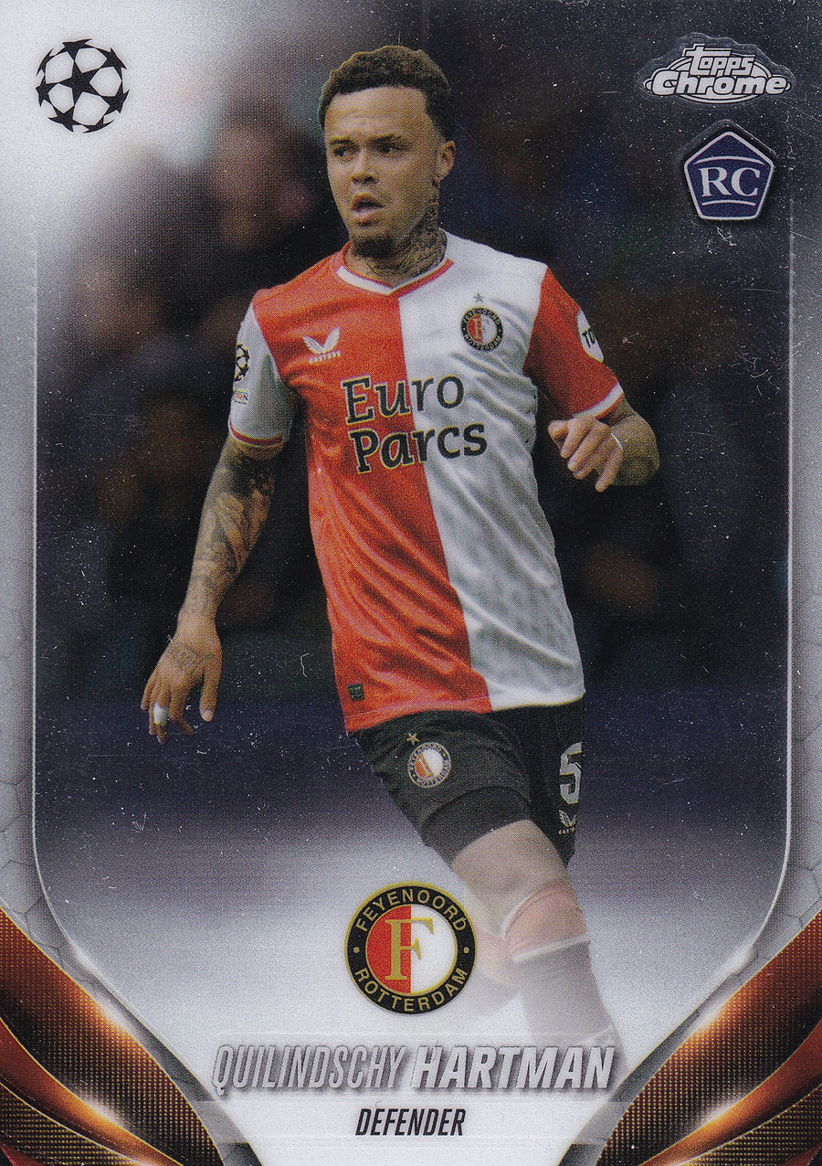 185. QUILINDSCHY HARTMAN - FEYENOORD - ROOKIE CARD