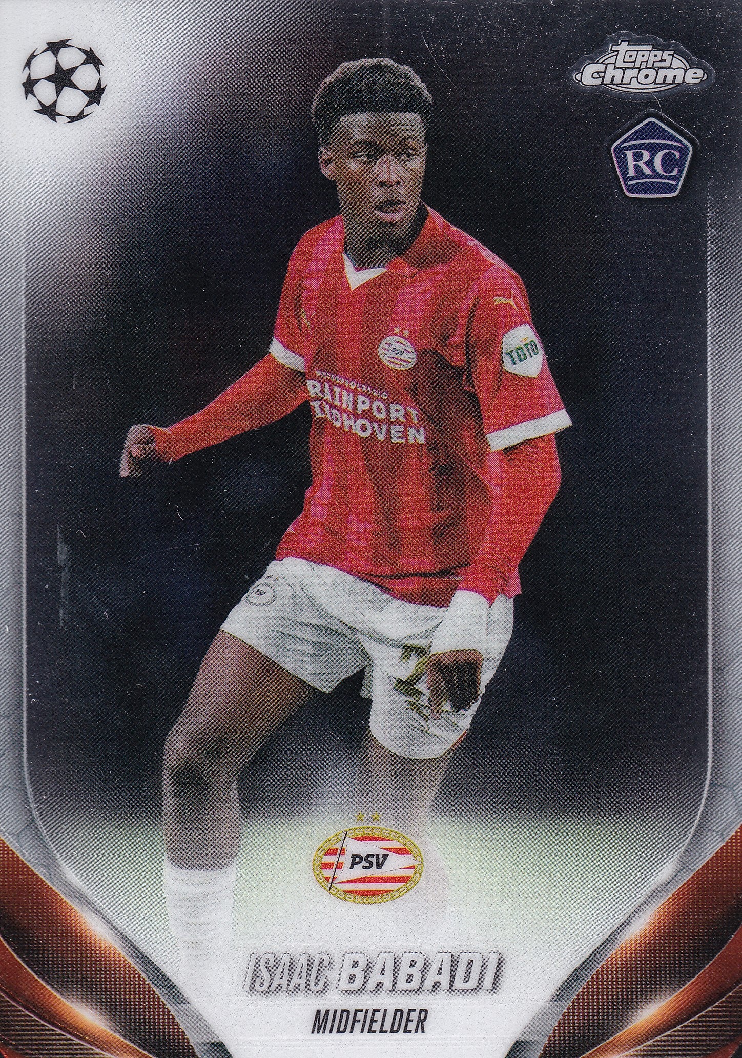 022. ISAAC BABADI - PSV EINDHOVEN - ROOKIE CARD