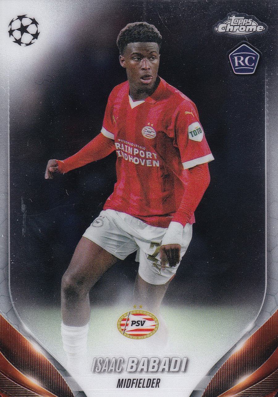022. ISAAC BABADI - PSV EINDHOVEN - ROOKIE CARD