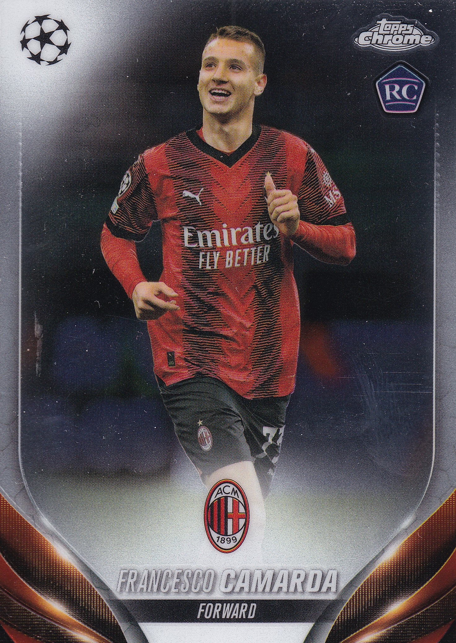 068. FRANCESCO CAMARDA - AC MILAN - ROOKIE CARD