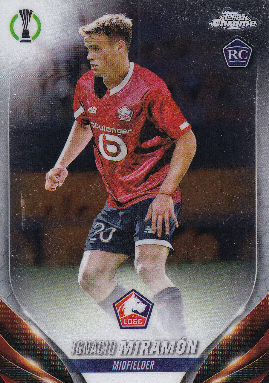 003. IGNACIO MIRAMON - LOSC LILLE - ROOKIE CARD