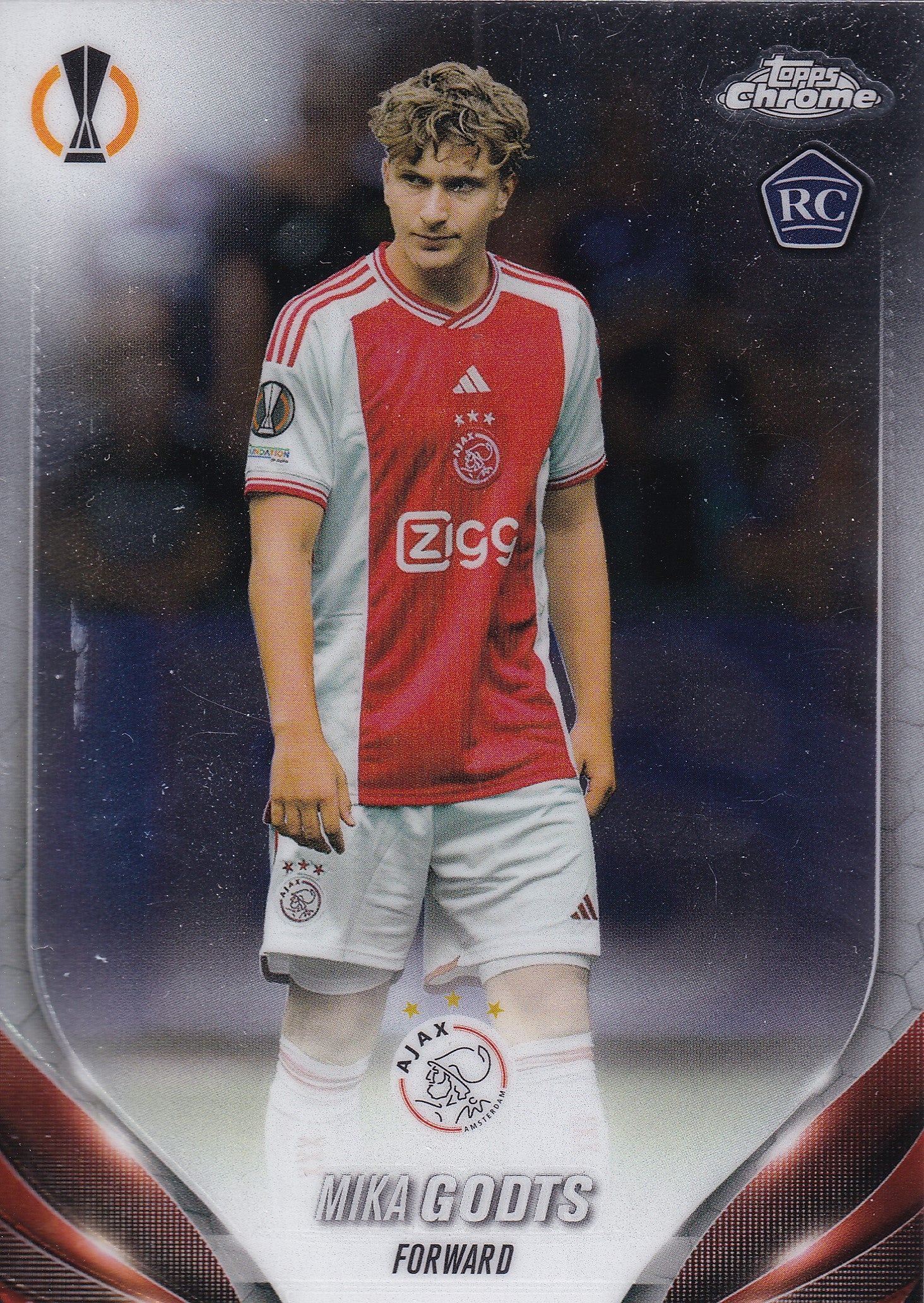 121. MIKA GODTS - AFC AJAX - ROOKIE CARD