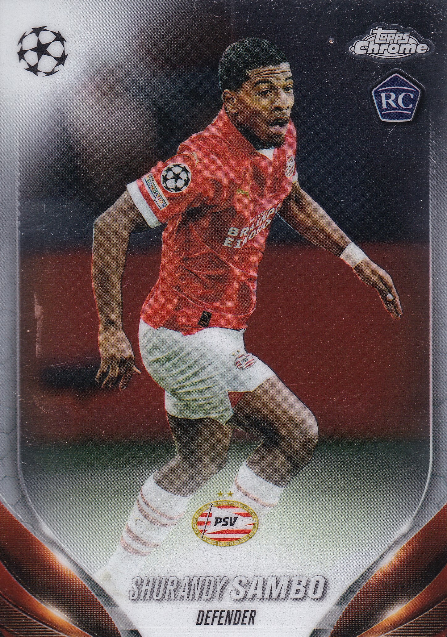 027. SHURANDY SAMBO - PSV EINDHOVEN - ROOKIE CARD