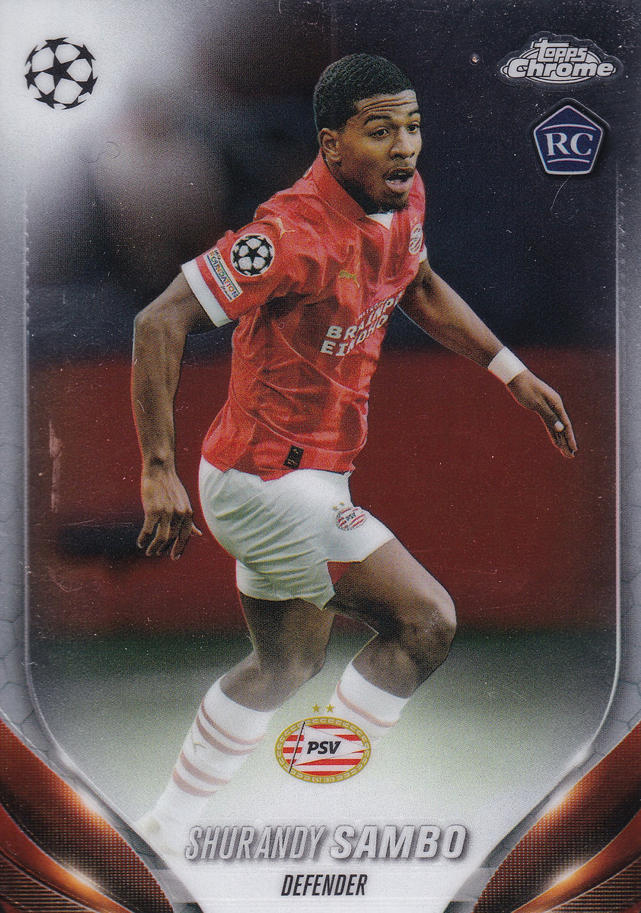 027. SHURANDY SAMBO - PSV EINDHOVEN - ROOKIE CARD