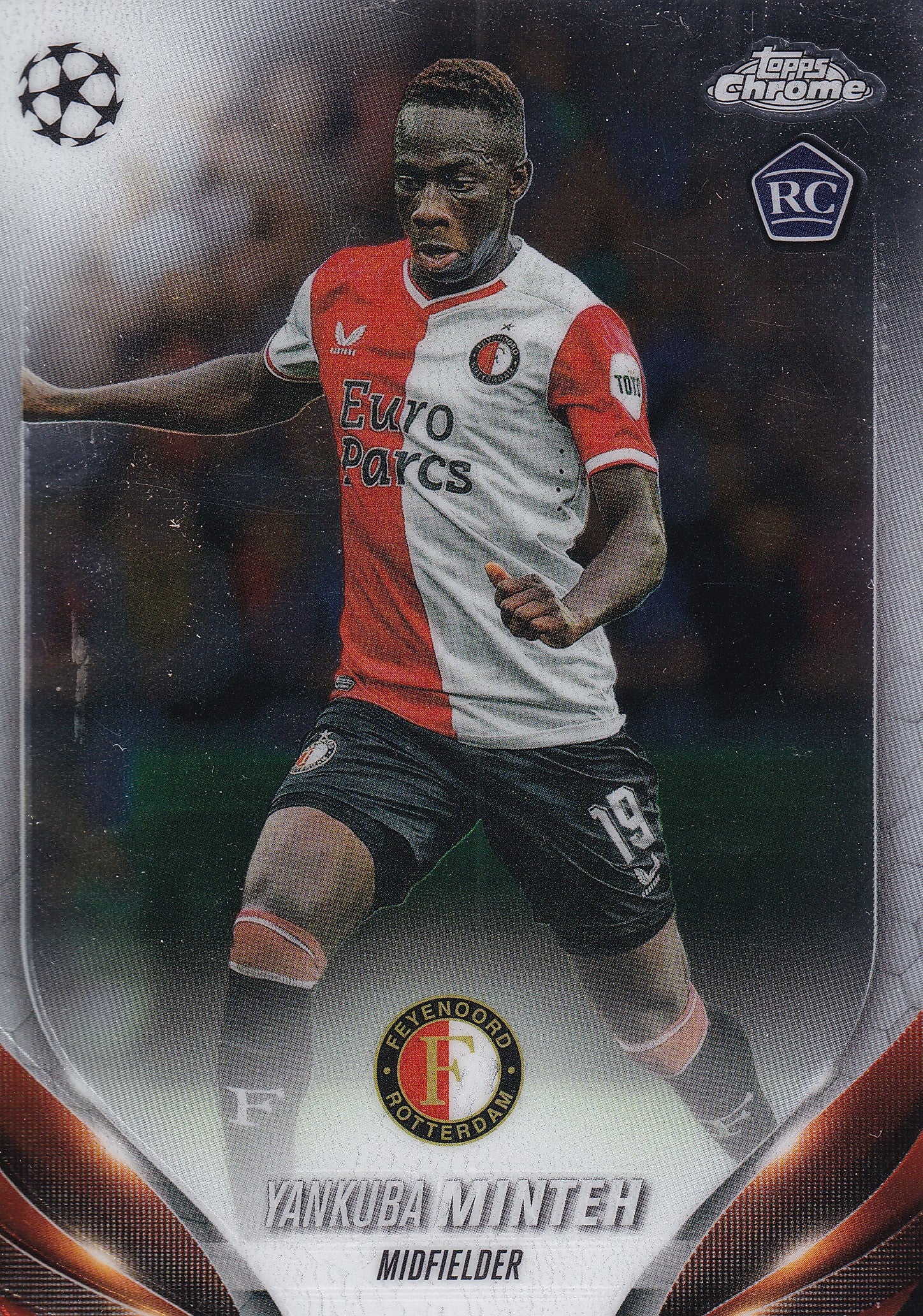 165. YANKUBA MINTEH - FEYENOORD - ROOKIE CARD