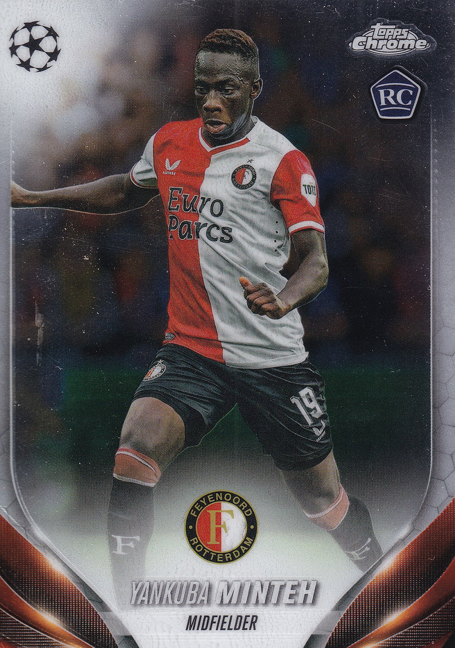 165. YANKUBA MINTEH - FEYENOORD - ROOKIE CARD