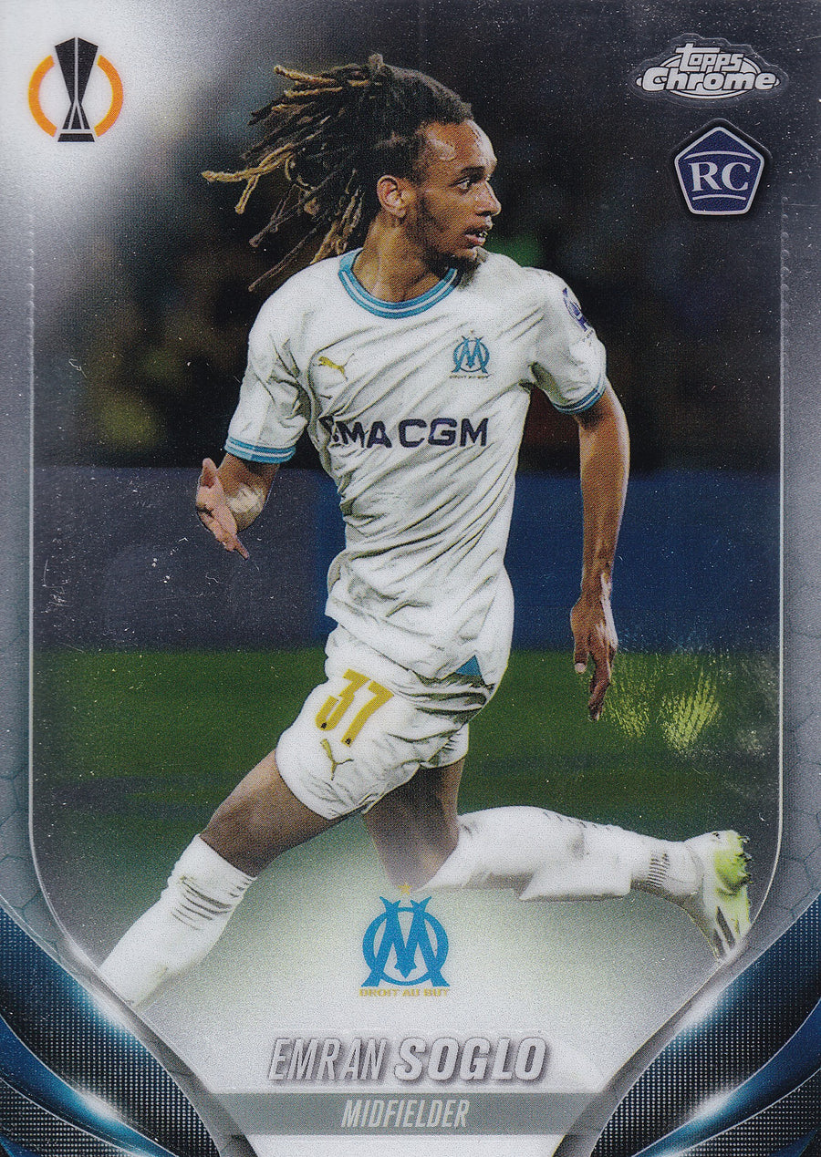 184. EMRAN SOGLO - MARSEILLE - ROOKIE CARD