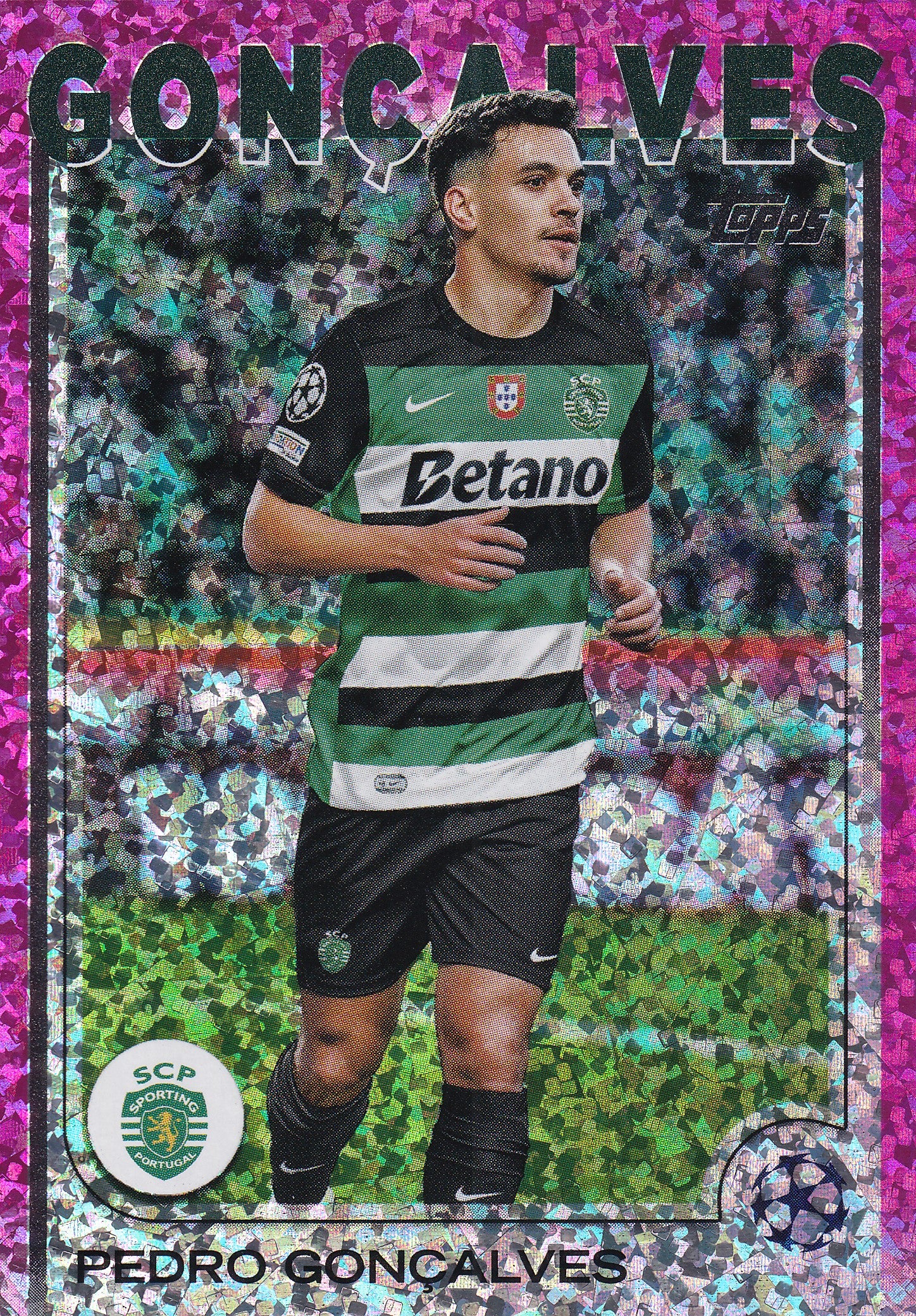 134. PEDRO GONCALVES - SPORTING LISBOA - PINK SPARKLE