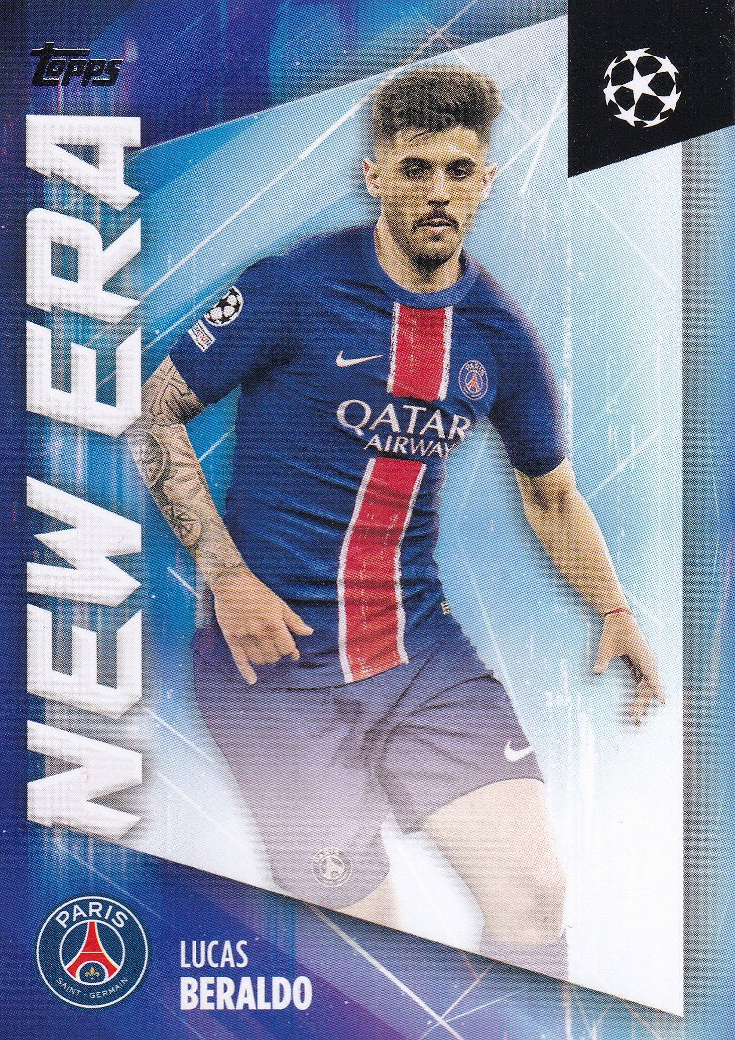 NE-20. LUCAS BERALDO - PARIS SAINT-GERMAIN - NEW ERA