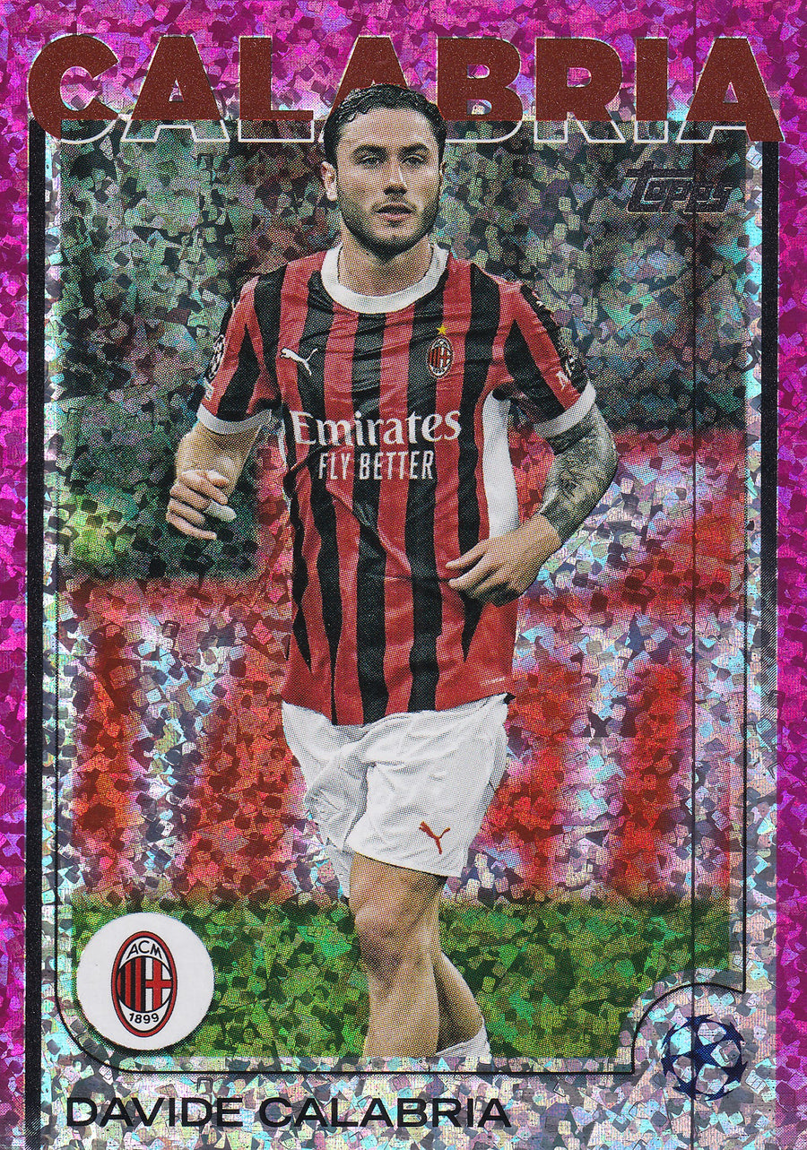 082. DAVIDE CALABRIA - AC MILAN - PINK SPARKLE