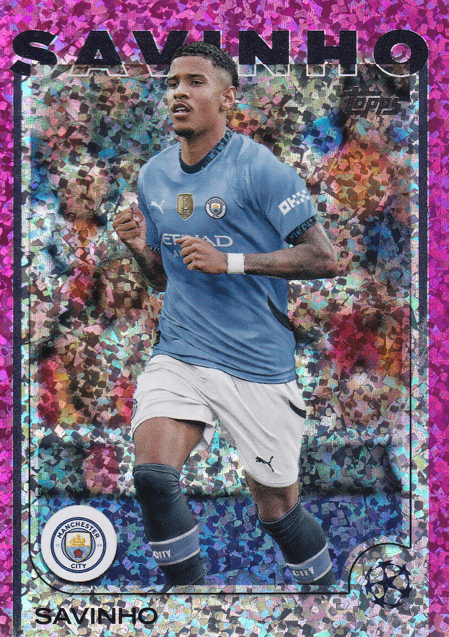 056. SAVINHO - MANCHESTER CITY - PINK SPARKLE