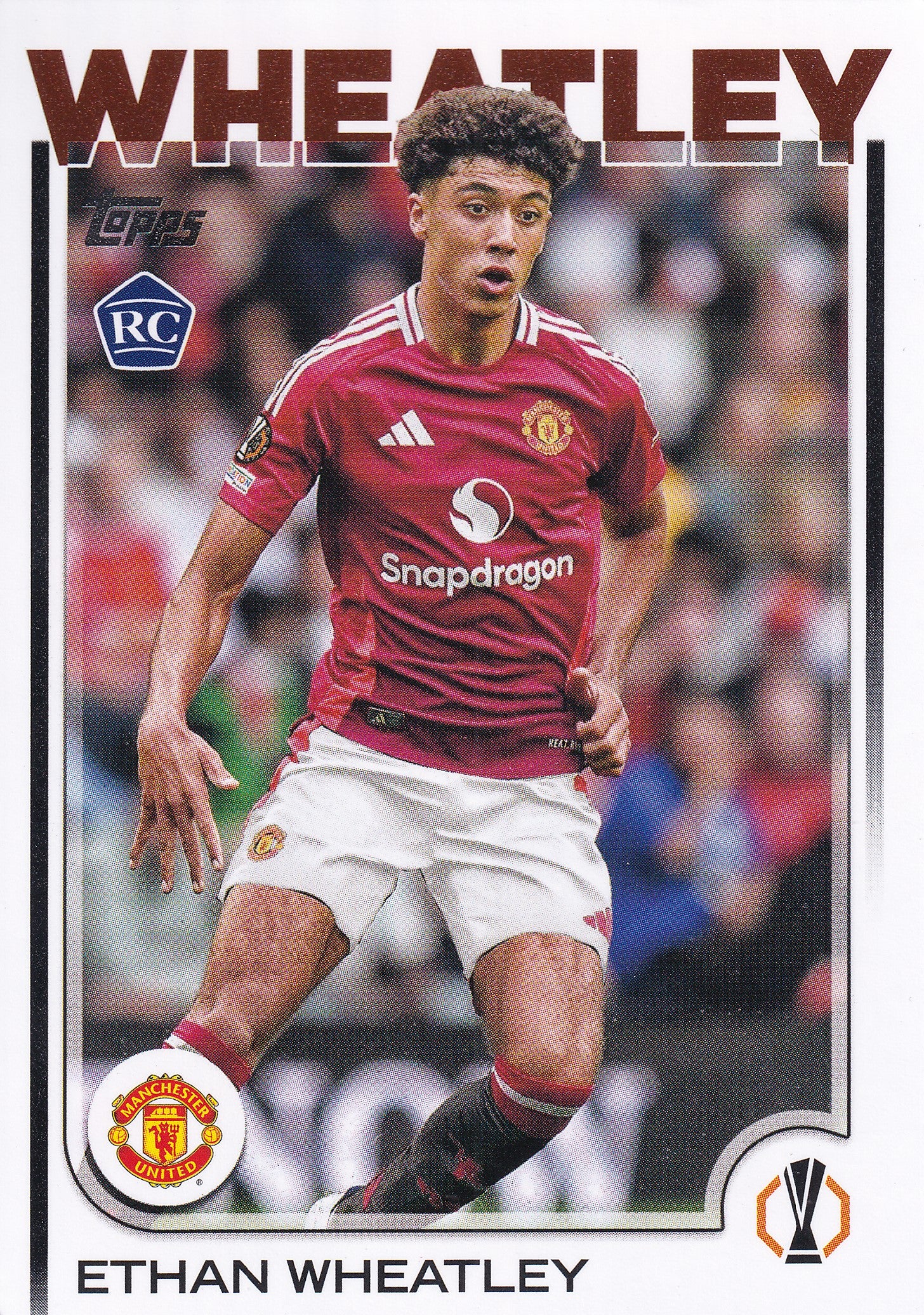 180. ETHAN WHEATLEY - MANCHESTER UNITED - ROOKIE CARD