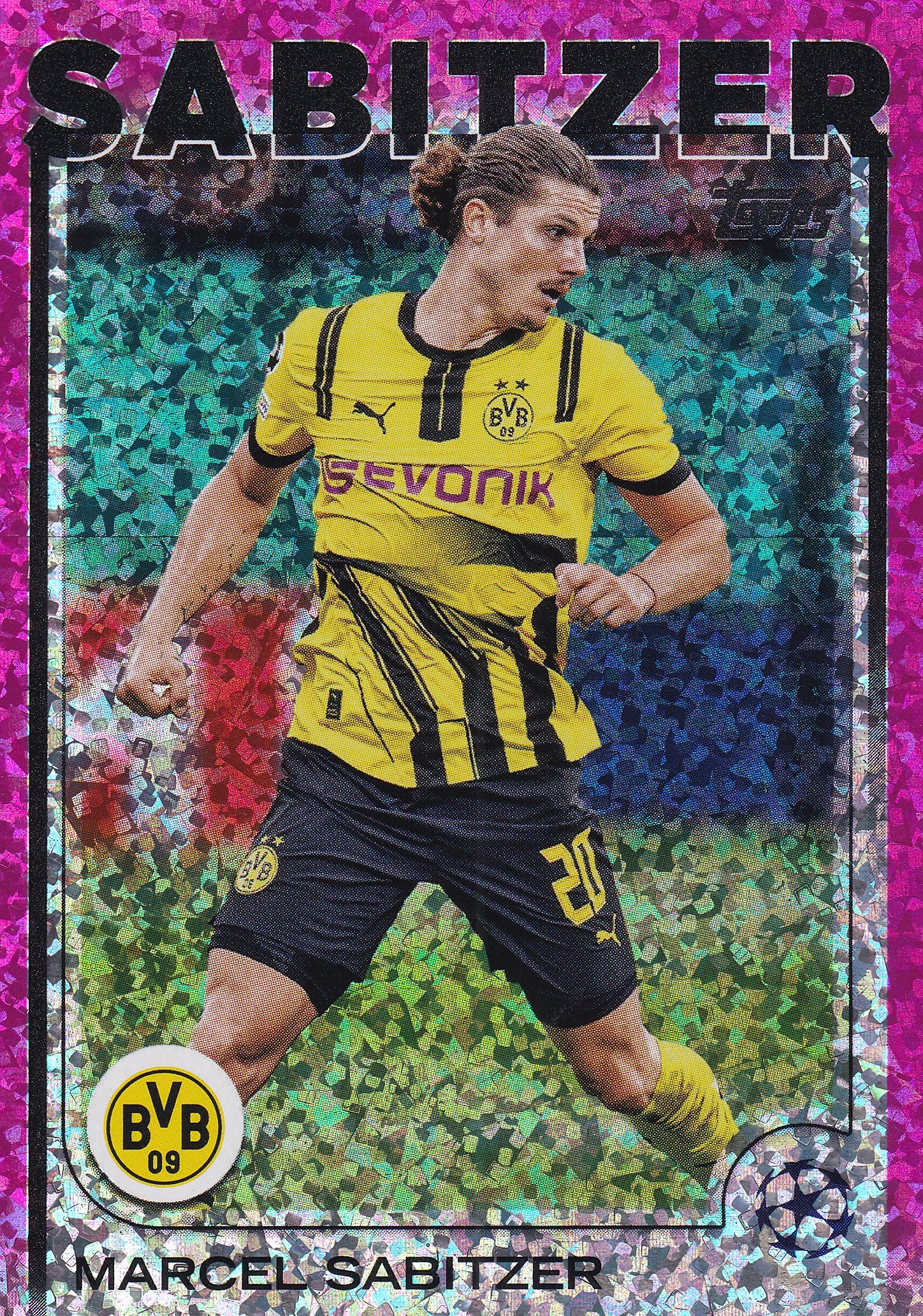 137. MARCEL SABITZER - BORUSSIA DORTMUND - PINK SPARKLE