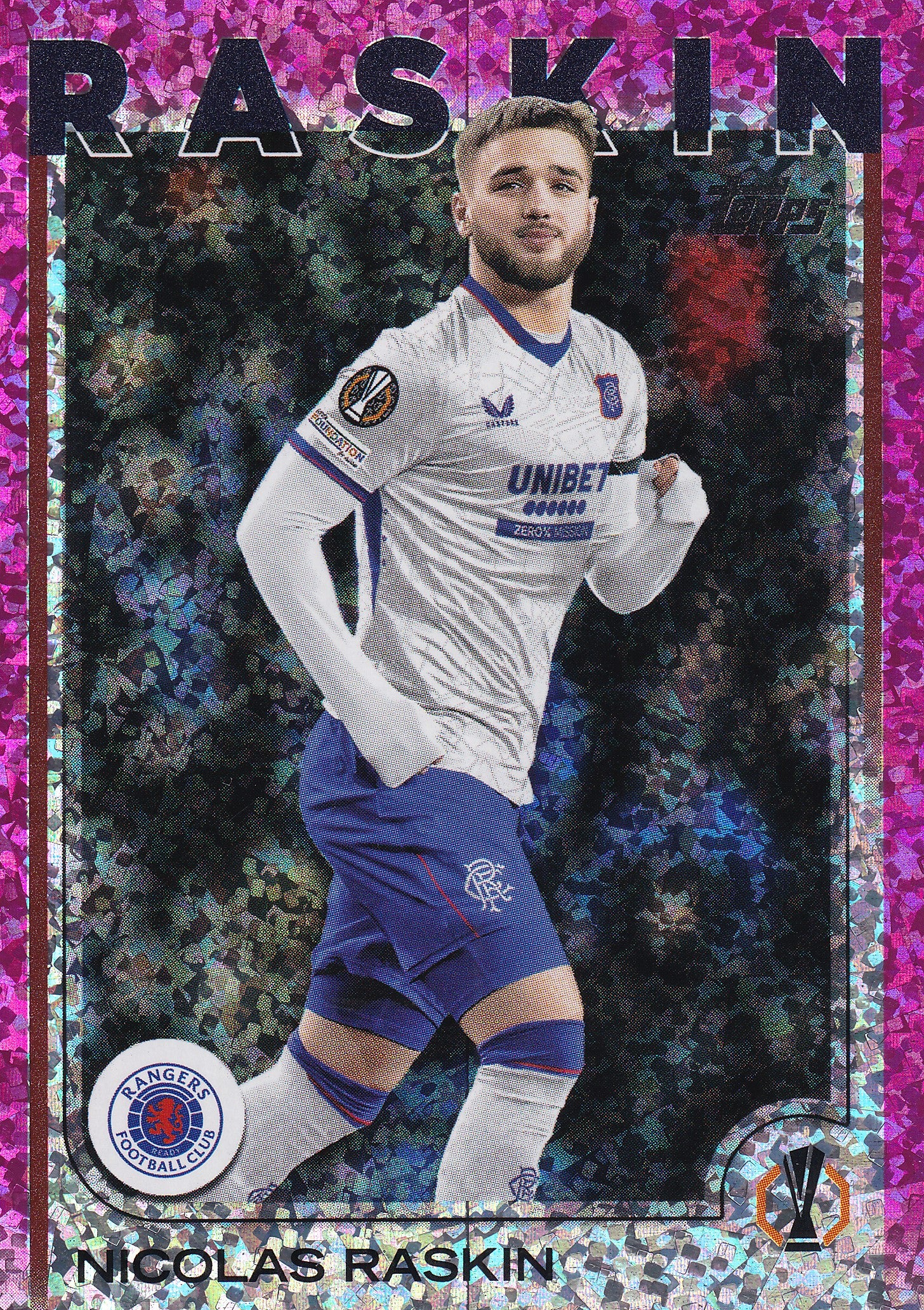 155. NICOLAS RASKIN - RANGERS - PINK SPARKLE