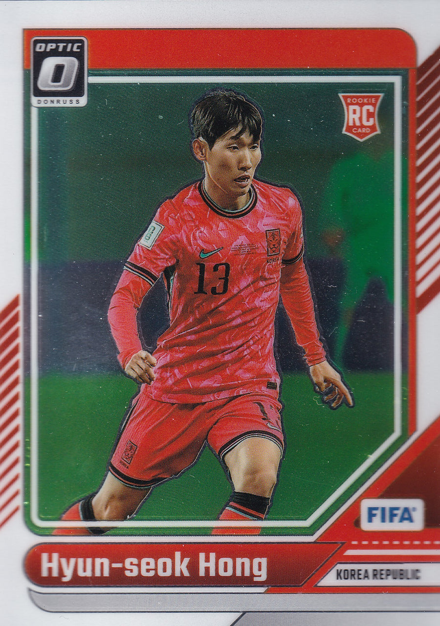 052. HYUN-SEOK HONG - KOREA REPUBLIC - ROOKIE CARD - OPTIC