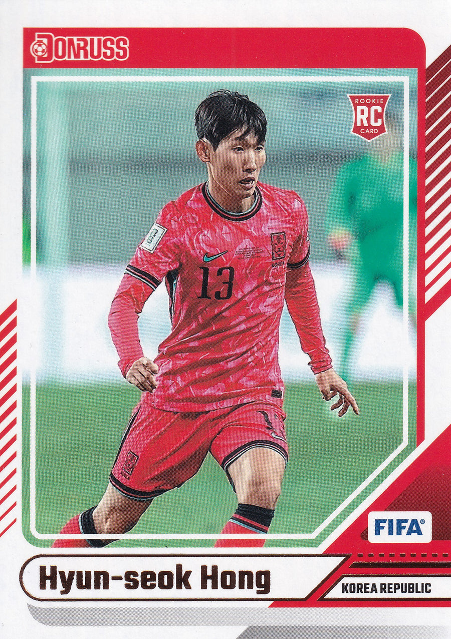 052. HYUN-SEOK HONG - KOREA REPUBLIC - ROOKIE CARD